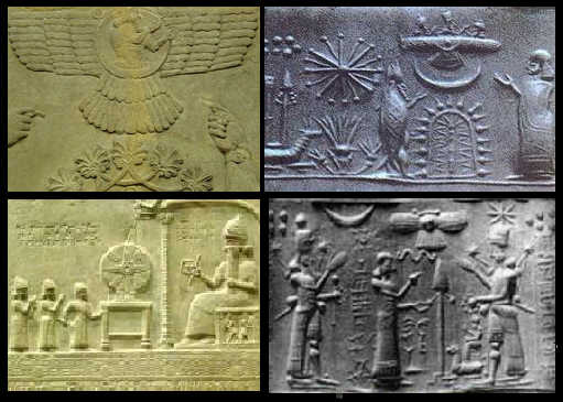 annunaki giants and flying spacecraft in sumerian tablets