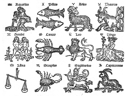 the ancient zodiac signs
