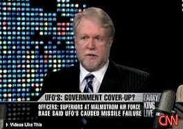 UFO government coverup live on CNN news channel