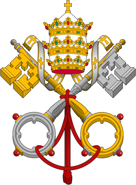Popes emblem of Papacy