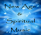 Spiritual New Age Musical Notes Blue